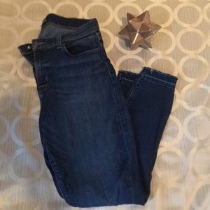 Hudson released hem jean